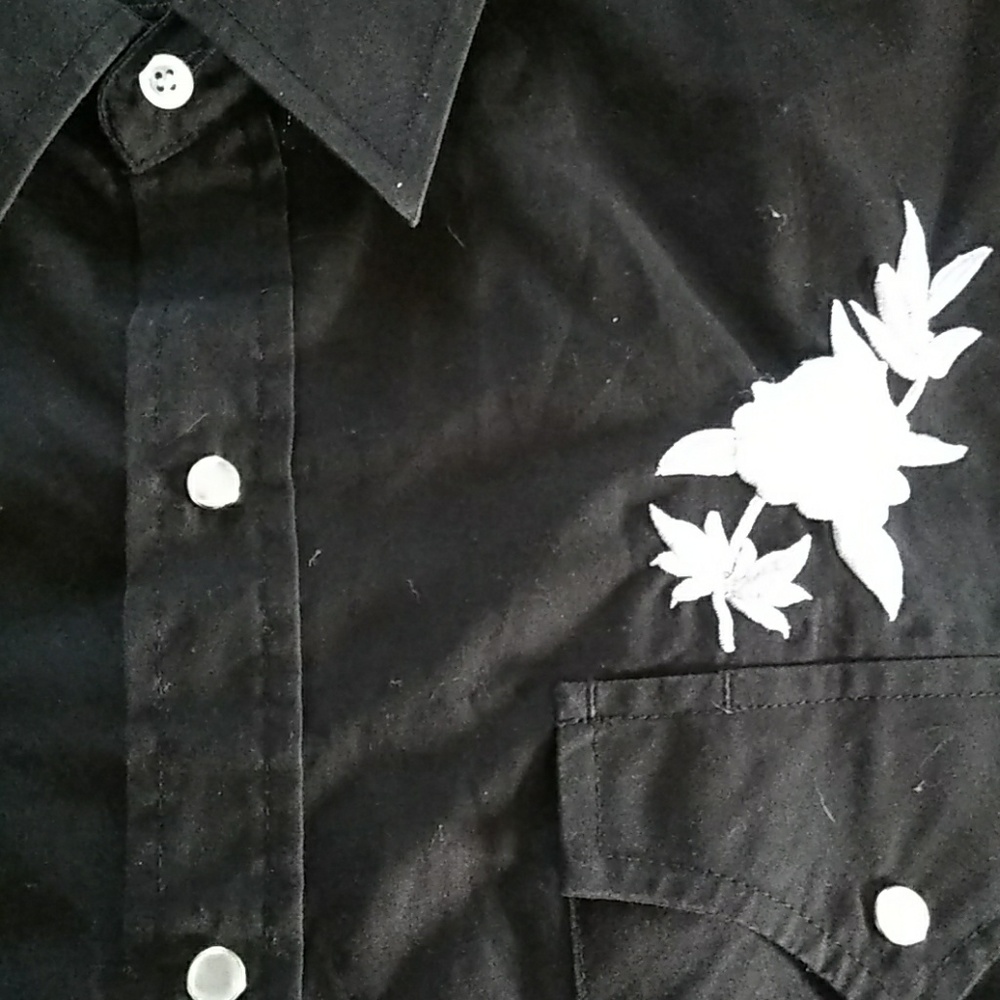 western style mens shirt